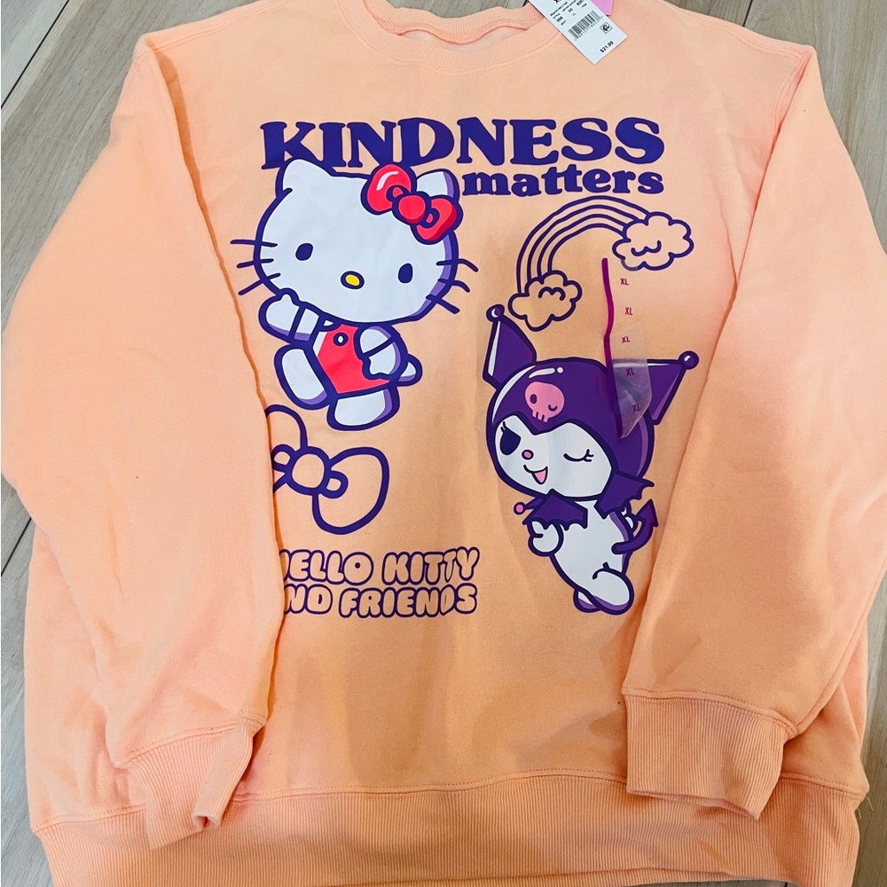 Hello Kitty Orange Sweatshirt